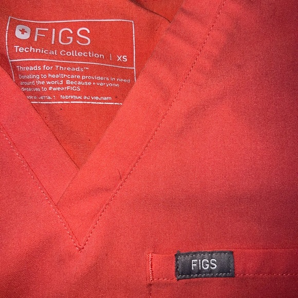 Figs Technical Collection Coral Scrubs - Picture 3 of 10